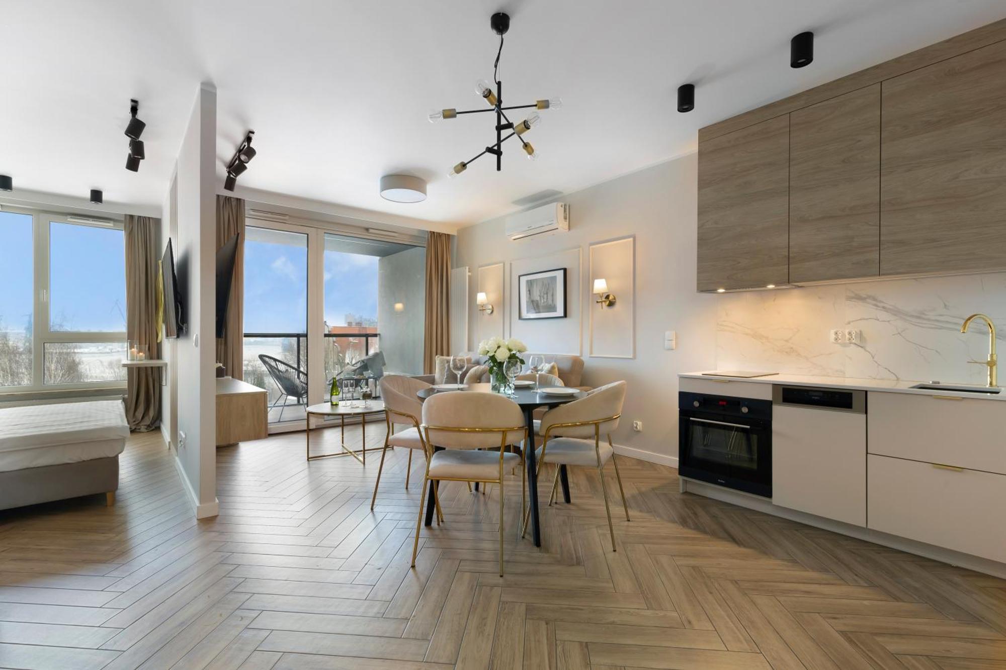 Chlebova Prestige By Elite Apartments Gdansk Bagian luar foto