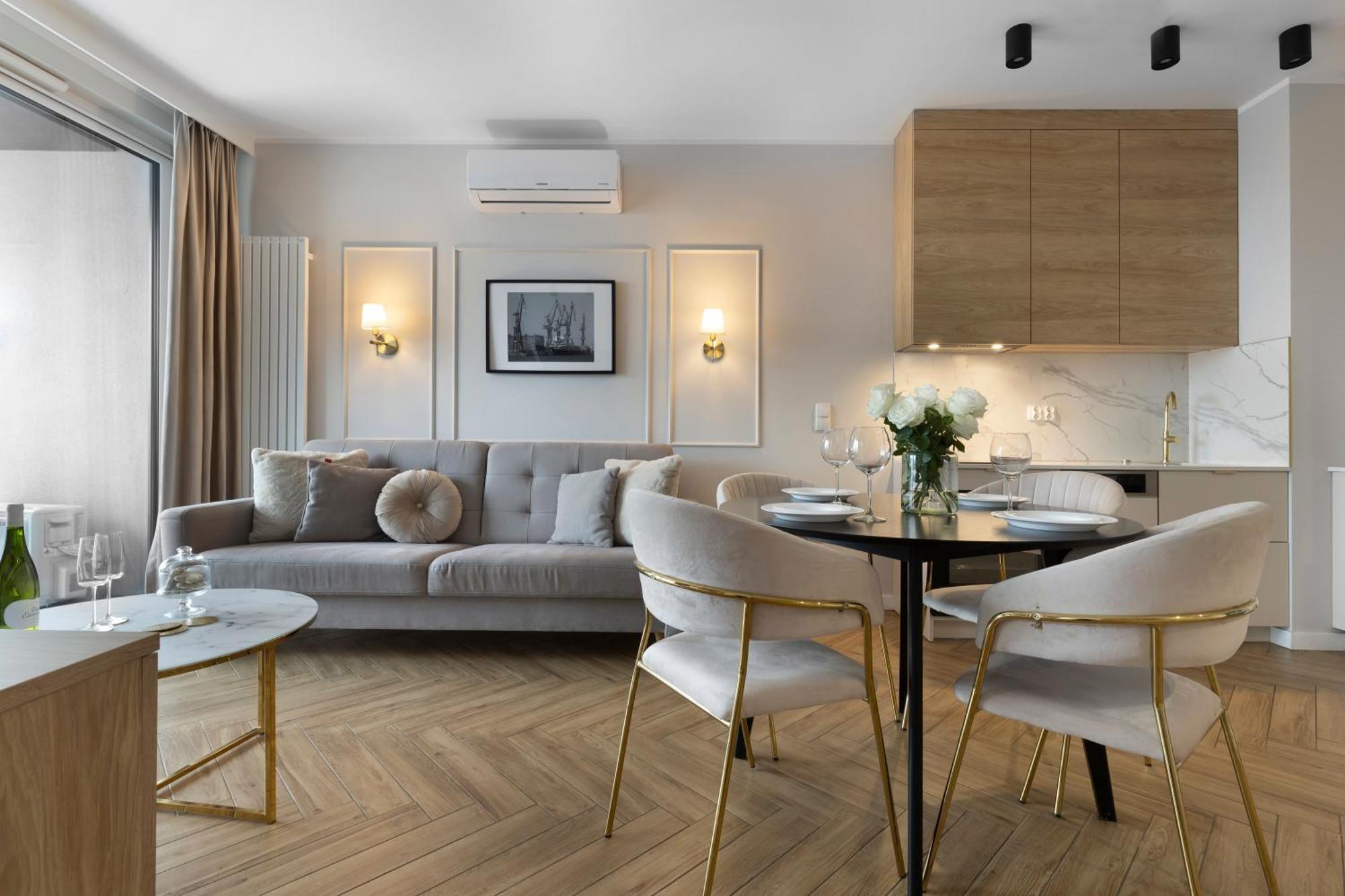 Chlebova Prestige By Elite Apartments Gdansk Bagian luar foto